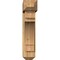 Ekena Millwork Merced Craftsman Rough Sawn Bracket w/ Offset Brace, Western Red Cedar, 8"W x 30"D x 36"H BKT0806X30X36MRC04RWR - alternate 4